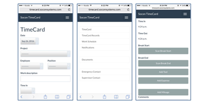 Socon One - Custom Dashboard